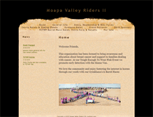 Tablet Screenshot of moapavalleyriders.com